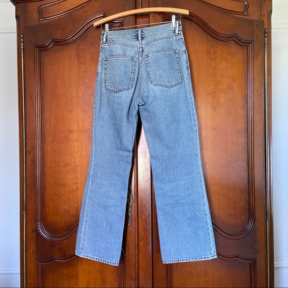 Acne Studios Taguhy Den in Blue SS18 | Mid-Rise Boot-Cut | Size 24 - Picture 4 of 13